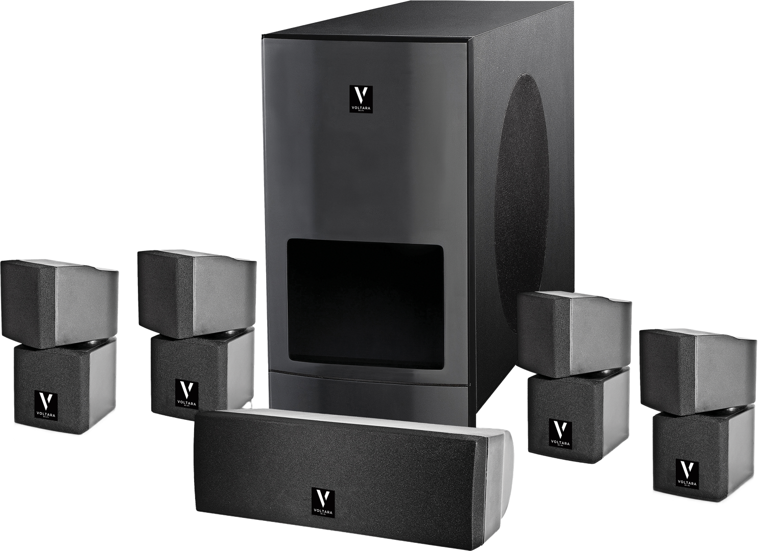 Voltara VT109 Dual-Tower Audiophile Floorstanding Speakers